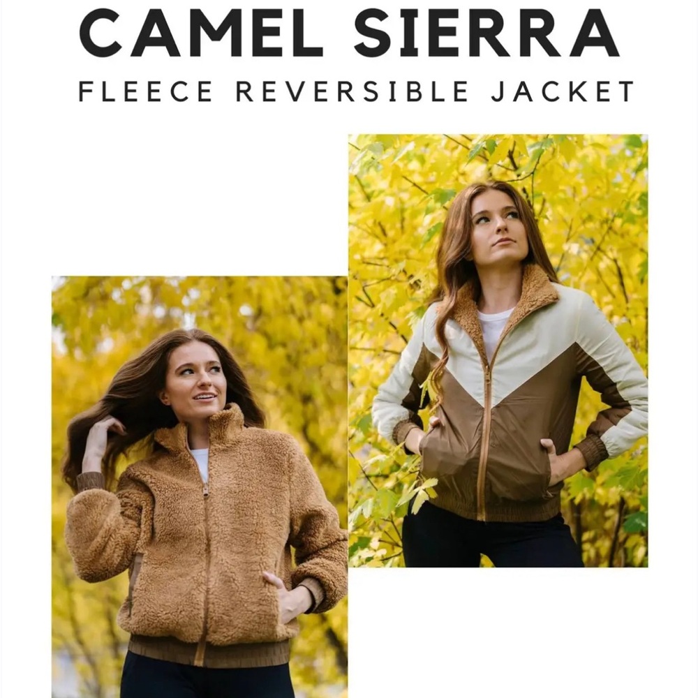 ZYIA reversible teddy jacket